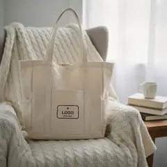 Túi nhiều ngăn (mộc) in logo theo yêu cầu