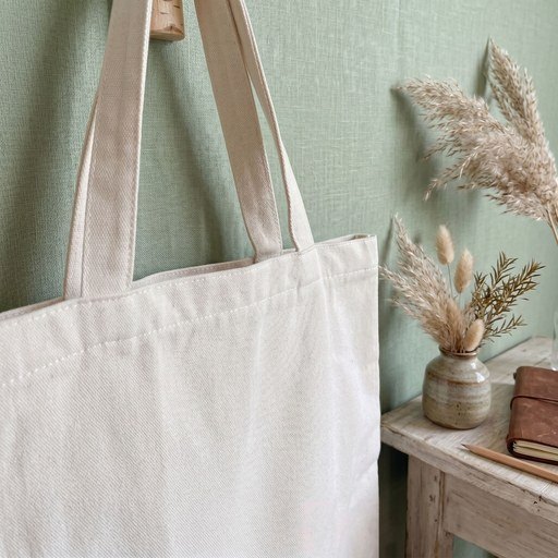 Tote canvas mộc